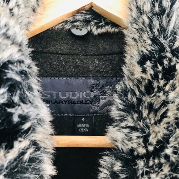 Hilary Radley - Double Breast Wool Coat - Picture 5 of 5